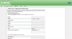 Desktop Screenshot of e-knip.nl